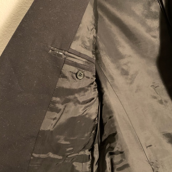 Club Monaco Men 36S Black Blazer - Picture 4 of 6